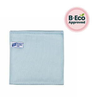 Microfibre Glass Cleaning Cloth Blue