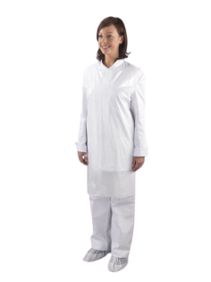 White Aprons-On-A-Roll Deluxe (5x200)