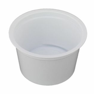Disposable Denture Pot White 250ml X 100