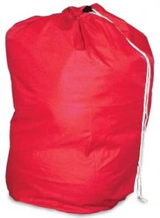 Polyester Laundry Bag Red
