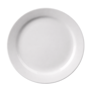 Olympia Athena - Narrow Rimmed Plates 165mm (Pack Of 12)