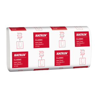 Katrin 2Ply White Z/Fold Hand Towel (Box 4000)