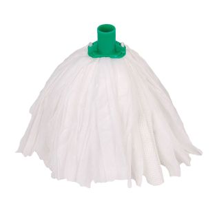 Big White Green Top Socket Mop Head