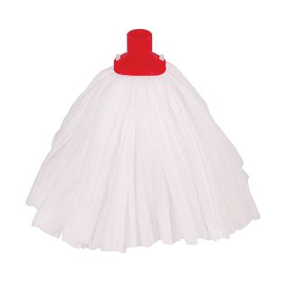 Big White Red Top Socket Mop Head
