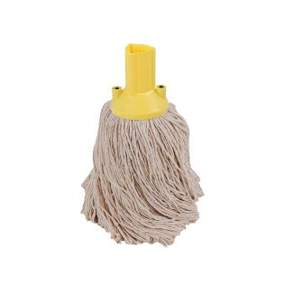 Twine Socket Mop Head Yellow (Push Fit)