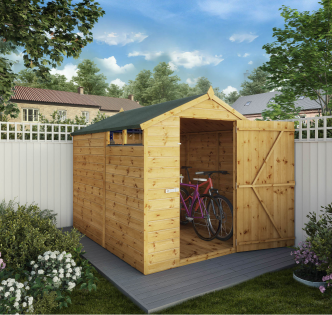 8 x 6 Shiplap Security Apex Shed