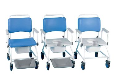 Atlantic Commode and Shower Chair: 3-in-1