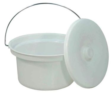 Commode Pan and Lid