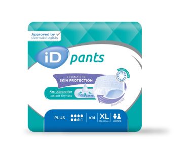 iD Absorbent Pants - X-Large (Blue)