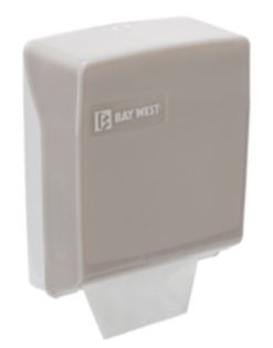 Bay West Micro Folded Dispenser - White