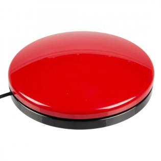 Stereo Nurse Call Big Red Button (2 Black Rings)