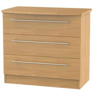 Europa Urban 3 Drawer Wide Chest