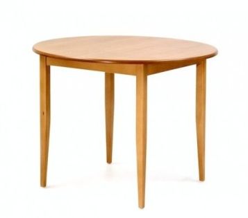 Circular Beech Dining Table - 1200mm