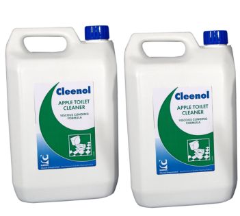 Cleenol Apple Fresh Toilet Cleaner 2x5L