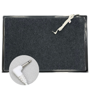 Deluxe Mono Nurse Call Floor Mat (1 Black Ring)