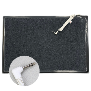 Deluxe Stereo Nurse Call Floor Mat (2 Black Rings)