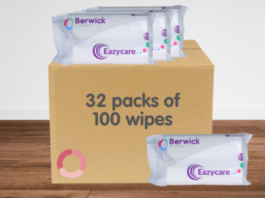 Eazycare Dry Wipes, Large 30x32cm 
