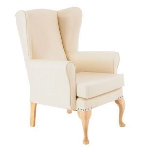Richmond Hi-Back Chair, Cream