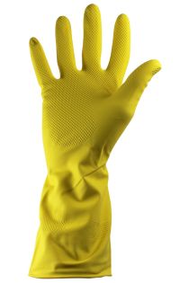 Rubber Glove Small Yellow