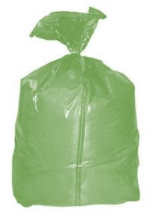 Eazycare Soluble Strip Laundry Sacks: Green