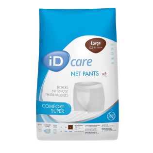 Net Pants Comfort Super - Large (Brown)