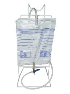 Freestanding Catheter Bag Holder