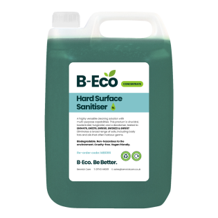 B-Eco Hard Surface Sanitiser Concentrate 2x5L
