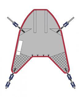High Easy Sling in Superfine Plus, XLarge