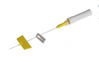 BD Saf-T-Intima IV Catheter 24g Yellow