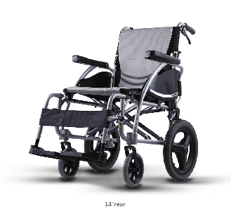 Ergo 105 Wheelchair 18" Silver Transit