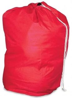 Polyester Laundry Bag: Red