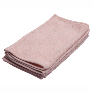 Luxury Knitted Face Cloth - Pink
