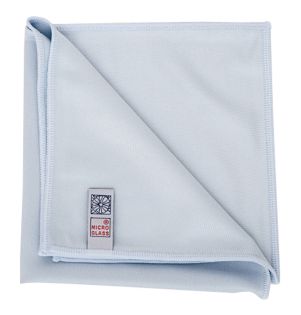Microfibre Glass Cleaning Cloth Blue