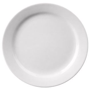 Olympia Athena Rimmed Dinner Plates - 226mm (Pack of 12)