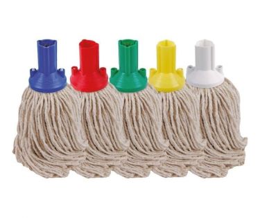 Pure Yarn Socket Mop Head-Yellow (Push Fit)