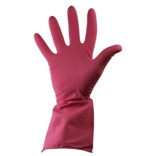 Rubber Glove Small Red