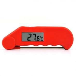 Gourmet Thermometer: Red