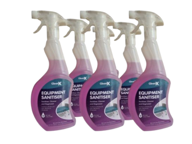 GleemX Equipment Sanitiser 6 x 750ml