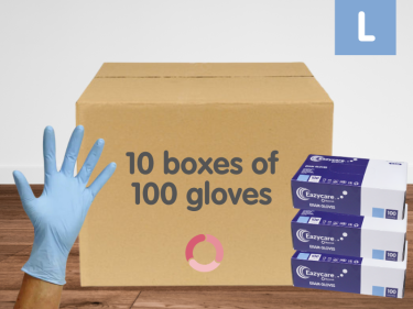 Nitrile Powder Free Gloves: Large