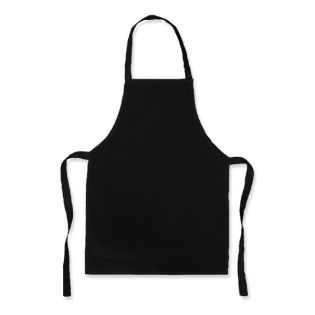 Chef Apron in Black - Full Length