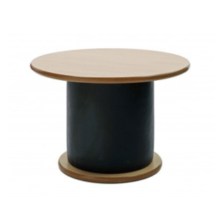 Samson Pedestal Round Dining Table - Additional 25KG Weighted in Oak