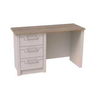 Signet Dressing Table in Cashmere and Mountain Oak