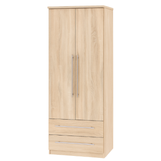 Europa Urban 2 Door 2 Drawer Wardrobe in Bardolino