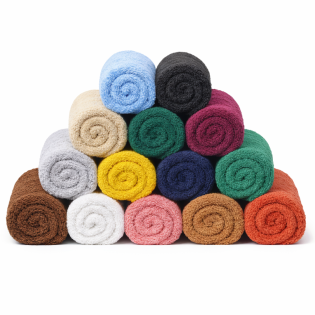Woven Hand Towel x 6 (16 Colours Available)
