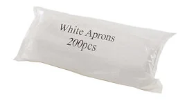 White Aprons-On-A-Roll (5x200)