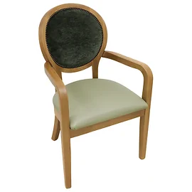 Como Alpine Dining Arm Chair, Oak