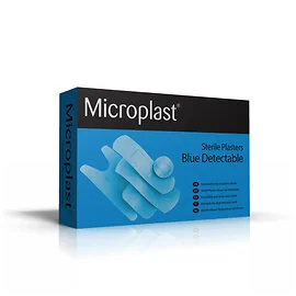 Large Blue Plasters 70mm x 20mm