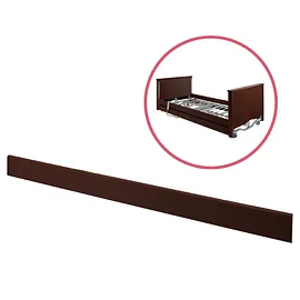 Single Side Rail for Elite Profiling Bed Walnut