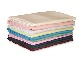 Poly Cotton Fitted Sheet; Single Bed White