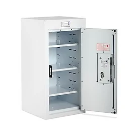 Drug and Medicine Cabinet (no light) 600 x 300 x 900mm 6 shelves, Alarm, RH Hinge